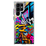 Samsung Galaxy S22 Ultra Urban Graffiti Street Art Painting Hybrid Protective Phone Case Cover