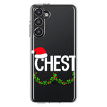 Samsung Galaxy S23 Christmas Funny Ornaments Couples Chest Nuts Hybrid Protective Phone Case Cover