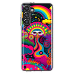 Samsung Galaxy S23 Psychedelic Trippy Hippie Night Walk Hybrid Protective Phone Case Cover