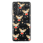 Samsung Galaxy S23 Red Nose Reindeer Christmas Winter Holiday Hybrid Protective Phone Case Cover