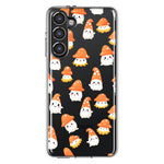 Samsung Galaxy S23 Cute Cartoon Mushroom Ghost Characters Hybrid Protective Phone Case Cover