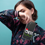 Samsung Galaxy S22 Ultra Christmas Funny Ornaments Couples Chest Nuts Hybrid Protective Phone Case Cover