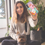 Motorola Moto G Power 2023 Hawaiian Vibes Hibiscus Flowers Monstera Vacation Summer Hybrid Protective Phone Case Cover