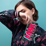 Motorola Moto G Stylus 4G 2021 Teal Pink Clear Funny Text Quote Dank Hybrid Protective Phone Case Cover