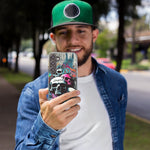 Samsung Galaxy S10e Skulls Graffiti Painting Art Hybrid Protective Phone Case Cover