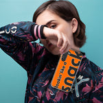 LG K51 Orange Clear Funny Text Quote Snack Hybrid Protective Phone Case Cover