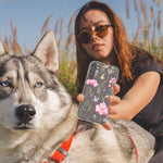 Samsung Galaxy A22 5G Spring Pastel Wild Flowers Summer Classy Elegant Beautiful Hybrid Protective Phone Case Cover