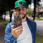 Samsung Galaxy A52 Mandala Geometry Abstract Dragon Pattern Hybrid Protective Phone Case Cover