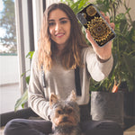 Samsung Galaxy A33 5G Mandala Geometry Abstract Sunflowers Pattern Hybrid Protective Phone Case Cover