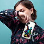 Motorola Moto G Stylus 4G 2022 Peace Graffiti Painting Art Hybrid Protective Phone Case Cover