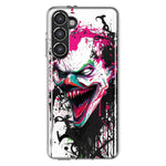 Samsung Galaxy S23 Evil Joker Face Painting Graffiti Hybrid Protective Phone Case Cover