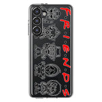 Samsung Galaxy S23 Cute Halloween Spooky Horror Scary Characters Friends Hybrid Protective Phone Case Cover