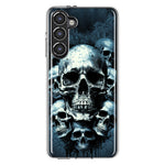 Samsung Galaxy S23 Plus Graveyard Death Dream Skulls Double Layer Phone Case Cover