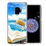 Samsung Galaxy S9 Beach Reading Design Double Layer Phone Case Cover