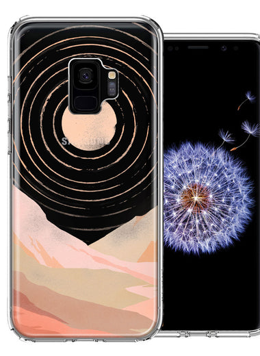 Samsung Galaxy S9 Desert Mountains Design Double Layer Phone Case Cover