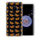Samsung Galaxy S9 Monarch Butterflies Design Double Layer Phone Case Cover