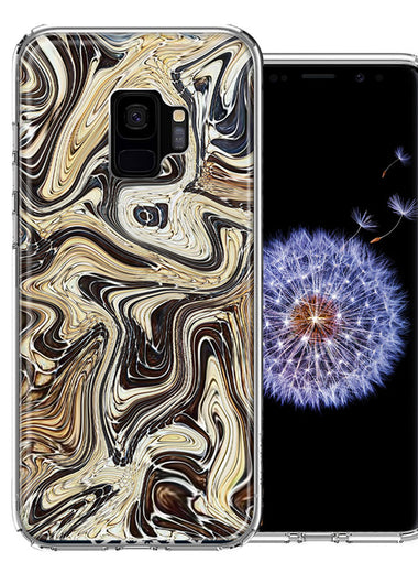 Samsung Galaxy S9 Snake Abstract Design Double Layer Phone Case Cover