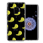 Samsung Galaxy S9 Tropical Bananas Design Double Layer Phone Case Cover