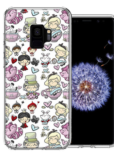 Samsung Galaxy S9 Wonderland Design Double Layer Phone Case Cover