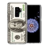 Samsung Galaxy S9 Plus Benjamin $100 Bill Design Double Layer Phone Case Cover