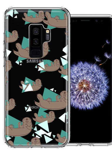 Samsung Galaxy S9 Plus Cute Otter Design Double Layer Phone Case Cover