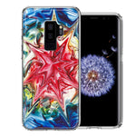 Samsung Galaxy S9 Plus Tie Dye Abstract Design Double Layer Phone Case Cover