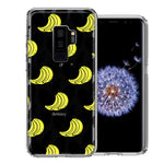 Samsung Galaxy S9 Plus Tropical Bananas Design Double Layer Phone Case Cover