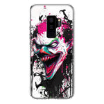 Samsung Galaxy S9 Plus Evil Joker Face Painting Graffiti Hybrid Protective Phone Case Cover