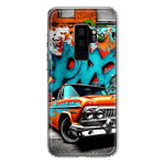 Samsung Galaxy S9 Plus Lowrider Painting Graffiti Art Hybrid Protective Phone Case Cover