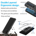 Samsung Galaxy A14 Hybrid Protective Phone Case Cover Double Layered Ergonomic Design