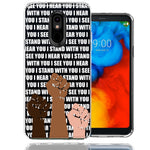 LG Stylo 4 BLM Equality Stand With You Double Layer Phone Case Cover