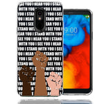LG Aristo 4/Escape PLUS/Tribute Royal BLM Equality Stand With You Double Layer Phone Case Cover
