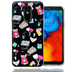 LG Aristo 2/3/K8 Valentine's Day Candy Feels like Love Hearts Double Layer Phone Case Cover