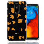 LG Aristo 4/Escape PLUS/Tribute Royal Classic Animal Wild Leopard Jaguar Print Double Layer Phone Case Cover