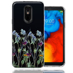 LG Stylo 5 Country Dried Flowers Design Double Layer Phone Case Cover