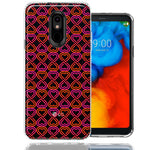 LG Stylo 5 Infinity Hearts Design Double Layer Phone Case Cover