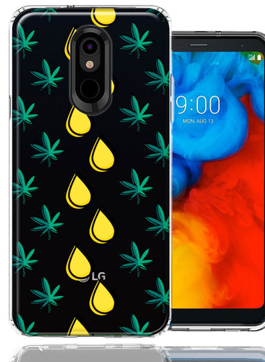 LG Stylo 5 Medicinal Drip Design Double Layer Phone Case Cover