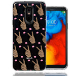 LG Aristo 2/3/K8 Peace for All Design Double Layer Phone Case Cover