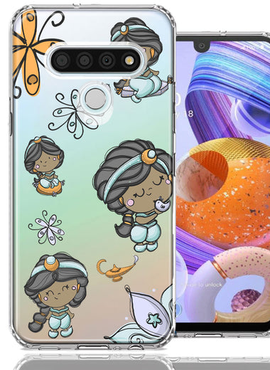 LG Stylo 6 Cute Princess Design Double Layer Phone Case Cover