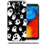 LG Aristo 2/3/K8 Halloween Spooky Ghost Design Double Layer Phone Case Cover