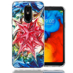 LG K40/Harmony 3 Tie Dye Abstract Design Double Layer Phone Case Cover
