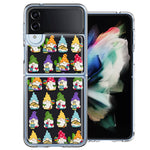 Samsung Galaxy Z Flip 4 Cinco De Mayo Party Cute Gnomes Mexico Tacos Fiesta Double Layer Phone Case Cover